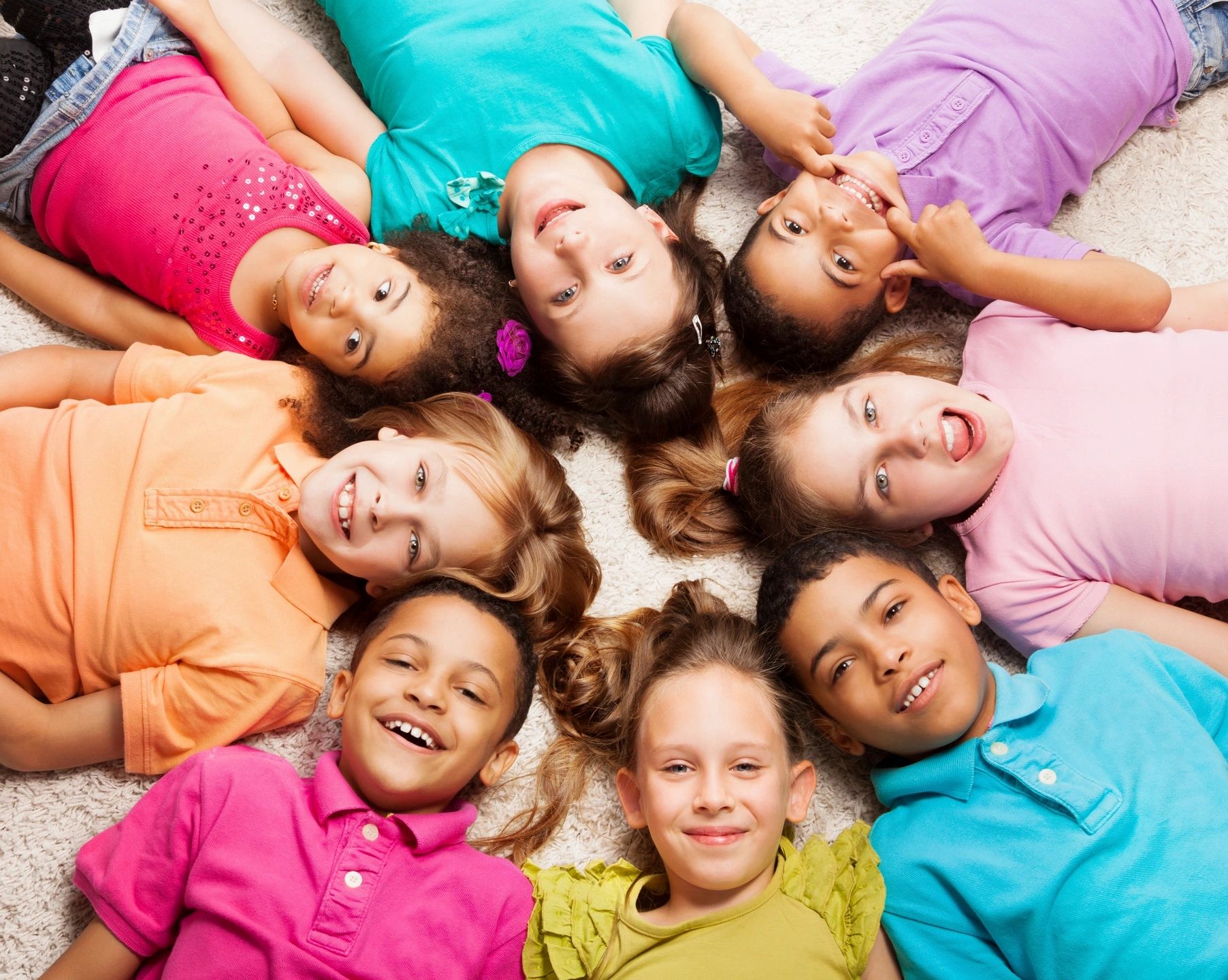 Happy children at Loving Arms Academy